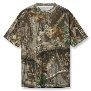 Camiseta de Caza para Exteriores de Nuevo Diseño, Fabricada Directamente, con Patrón Sólido, Impermeable, Transpirable, en Oferta, Camisetas de Caza de Algodón para Exteriores - Product Image 1