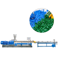 Machine de granulation de masterbatch couleur plastique/polymère, extrudeuse-granulateur de masterbatch, ligne de production de granulés