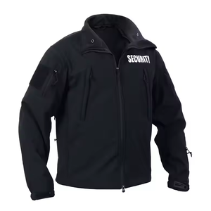 Veste de sécurité noire unie personnalisée avec veste de travail de sécurité à prix abordable OEM - Product Image 1