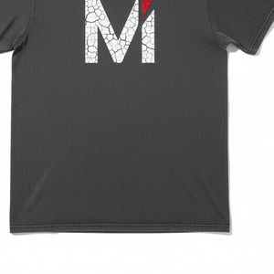 เสื้อยืดพิมพ์ลายพัฟฟ์สำหรับผู้หญิง ขายส่ง พิมพ์โลโก้ 3 มิติตามสั่ง เสื้อผ้าสตรีทแวร์ทรงโอเวอร์ไซส์ ผ้าฝ้ายคุณภาพสูง เสื้อยืดลายกราฟิก - Product Image 3