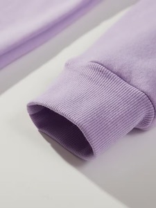 Sweat-shirts décontractés pour hommes en polyester tricoté 100 % de haute qualité, coupe classique, couleur unie, avec logo personnalisé, vente en gros d'usine - Product Image 6