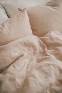 Housse de couette en lin pur européen en gros, taille personnalisée, service OEM/ODM pour hôtels et maisons, ensembles de housses de couette - Product Image 4