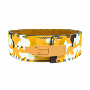 Cinturón de Levantamiento de Pesas con Palanca, Cuero Resistente, Palanca de Acero de Alta Resistencia, Soporte Seguro para la Cintura - Product Image 4