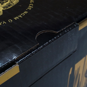 Luxury Custom Eco-Friendly Recycled Materials Wine Packaging <b>Box</b> Magnetic Closure | Rigid Food Gift <b>Box</b> for <b>Bottles</b> Chocolates - Product Image 5