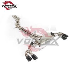 Sistema de Escape con Silenciador Catback de Acero Inoxidable Vortex para Porsche Cayenne 9Y0 E3 3.0T 2.9T con Válvula, Fácil Instalación - Product Image 1