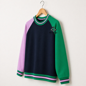 HMR Sweat-shirt à col rond imprimé Alpha Kapa pour femme, de haute qualité, pour l'automne, formel, épais, tricoté, respirant, anti-plis - Product Image 2