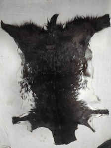 Cuir de chèvre véritable 100% original avec poils, tous les cuirs de chèvre indiens originaux, entièrement lavés et sans odeur - Product Image 4