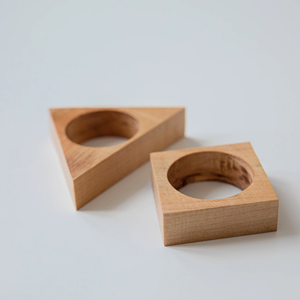 Anneaux de serviette ronds écologiques en bois de style américain pour la décoration de la rentrée scolaire par FAIZA CRAFT - Product Image 4