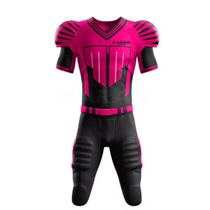 Uniforme de football américain respirant de qualité supérieure, uniforme personnalisé de l'équipe nationale de football, fabriqué au Pakistan, unisexe - Product Image 1