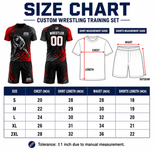 ชุดฝึกซ้อมมวยปล้ำแบบกำหนดเองสำหรับผู้ชาย เสื้อยืดและกางเกงขาสั้นพิมพ์ลายแบบ Sublimation ชุดทีมศิลปะการต่อสู้ ผู้ผลิต OEM ขายส่ง - Product Image 5