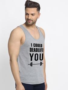 Débardeur imprimé personnalisé pour hommes, vêtements de sport décontractés à séchage rapide, maillot de musculation élégant de grande taille avec tissage tricoté sans manches - Product Image 3