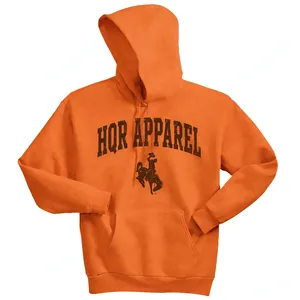 Sudadera con Capucha de Felpa Francesa de 360 Gramos para Otoño, con Bolsillo Frontal, Logotipo Bordado en L, Talla Grande con Cordones Ajustables, Sudadera para Hombre - Product Image 1
