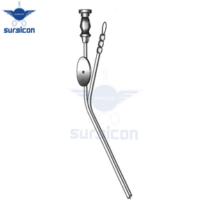Tubo de succión e irrigación para uso doméstico, de acero inoxidable 534, instrumento quirúrgico ENT para microcirugía otológica - Product Image 3