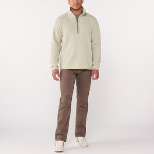 <b>Men's</b> Stretch Nylon <b>Half</b> <b>Zip</b> Outdoor <b>Jackets</b> Raglan Sleeve Kangaroo Pockets Hiking <b>Jackets</b> With Chest Pockets - Product Image 4