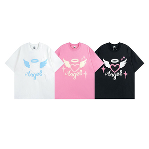 เสื้อยืดผู้ชายแบบเรียบ พิมพ์ลายพัฟฟ์ เสื้อยืดกราฟิกเปล่าสำหรับสั่งทำ เสื้อยืดพิมพ์ลายพัฟฟ์ผ้าฝ้ายสำหรับผู้ชาย - Product Image 4
