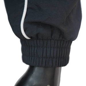 2025 dernière conception hommes coupe-vent coton maternité solide survêtement lourd haute qualité Logo personnalisé deux pièces ensemble fermeture éclair - Product Image 5