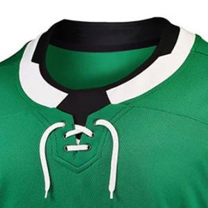 Ensembles de maillots de hockey sur glace personnalisés, écologiques, imperméables, 100 % polyester, respirants, haute qualité, vêtements d'équipe OEM, vente en gros - Product Image 5