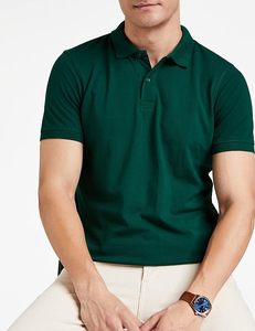Polo décontracté pour homme, manches courtes, en coton confortable, coupe classique, idéal pour le bureau, les voyages, les sorties du week-end et le quotidien - Product Image 1