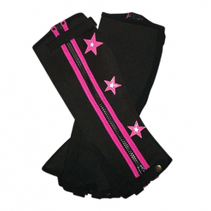 <b>Half</b> Synthetic Leather Genuine Leather English Horse Riding <b>Chaps</b> Durable Equestrian Leg Protection for Training Show - Product Image 6