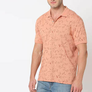 เสื้อเชิ้ตคอรัลแขนยาวทรงโอเนคสำหรับผู้ชาย ทรงปกติ ผ้าทอเนื้อนุ่ม 100% คอตตอน สวมใส่สบาย ระบายอากาศได้ดี แห้งเร็ว มีโลโก้ด้านหน้า - Product Image 1