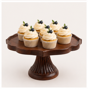 Modern Style Eco-Friendly Handmade Natural Wood <b>Cake</b> Stand Tray For Event Party Tabletop <b>Decoration</b> Latest Design Kitchen <b>Supply</b> - Product Image 5