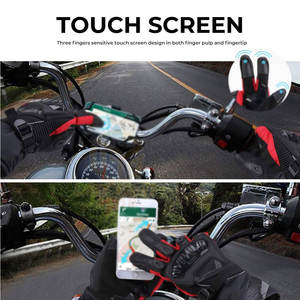 Guantes de Motociclismo de Alto Rendimiento con Superficie Texturizada en la Palma y Ajuste Cómodo, Guantes Duraderos para Motociclismo - Product Image 3