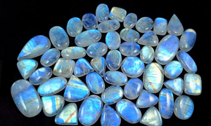 High Flash Blue Moonstone Natural Crystal Crystal Collecting Gemstones Cabochon Loose Wholesale Price <b>Stones</b> All Sizes Available - Product Image 5