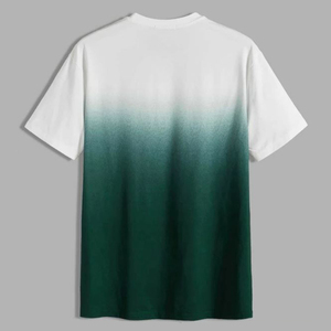 High Quality Low Price New Men's Custom Logo Design Short Sleeve <b>Tie</b> Dye T-shirts Breathable <b>Knitted</b> Fabric With Cheap Price OEM - Product Image 4
