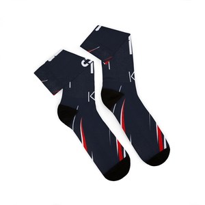 Custom Design <b>Socks</b> with Customized Designs Printed Knitted Anti-Bacterial Breathable Men's <b>Winter</b> Daily Wear Regular Style - Product Image 5