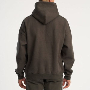 เสื้อฮู้ดแขนยาวผ้าฝ้าย 100% สกรีนโลโก้ตามสั่ง ดีไซน์เฉพาะตัวสำหรับผู้ชาย - Product Image 2