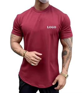 Camiseta Deportiva Casual para Hombre, de Secado Rápido, Transpirable, de Algodón y Elastano, para Gimnasio, Fitness, Running, de Alta Calidad - Product Image 5