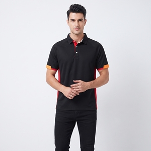 Chemise décontractée à manches courtes en jersey 100 % coton de haute qualité, brodée, séchage rapide, 200 grammes, service OEM personnalisé sur le devant - Product Image 1