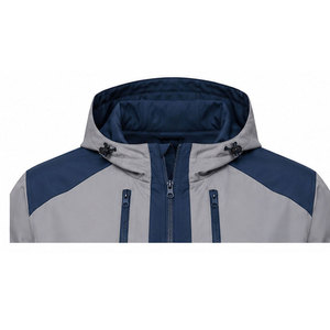 Ensemble coupe-vent personnalisé haut de gamme avec tissu léger résistant à l'eau, doublure en maille respirante et fermeture éclair intégrale - Product Image 3