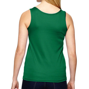 Débardeur sans manches personnalisé pour femme, col montant, doux, extensible, respirant et à séchage rapide, idéal pour l'été, la gym et la course à pied - Product Image 3