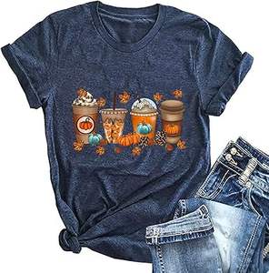 T-shirt en coton pour femmes en gros, manches courtes, uni, biologique, doux, respirant, t-shirt pour femmes, logo personnalisé en vrac, haut décontracté d'été - Product Image 6