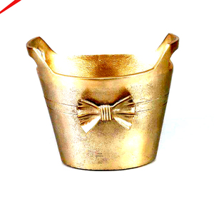 Refroidisseur à vin en aluminium écologique, design artisanal, finition haut de gamme, pour seau, style antique, vente chaude - Product Image 1