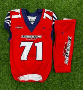 Maillots et hauts de football américain respirants grande taille à manches courtes, conception OEM – Ensemble d'uniformes d'entraînement de football américain - Product Image 5