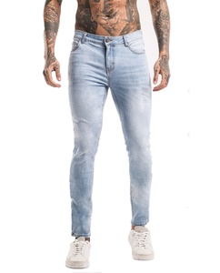 Custom Denim <b>Jeans</b> Pant Skinny Fit Motocross Pants Pantalon <b>Jeans</b> Men Waxed <b>Jeans</b> - Product Image 3