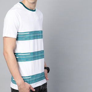 Camiseta de Cuello Redondo para Hombre de Alta Calidad, 100% Algodón, Nueva Moda, Hecha en Pakistán, Antiarrugas y Ecológica - Product Image 4