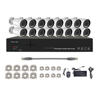 Kit de Cámara IP PoE NVR de 16 Canales 4K 8 MP