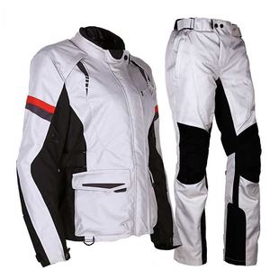 Combinaison de sport de course pour hommes sur mesure en cuir véritable moto motard équipement de protection respirant ignifuge imperméable - Product Image 4