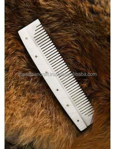 Peigne à cheveux en os de buffle Style animal fait à la main Durable nouveau Design 100% de haute qualité pour la maison ou le voyage Logo personnalisé - Product Image 2