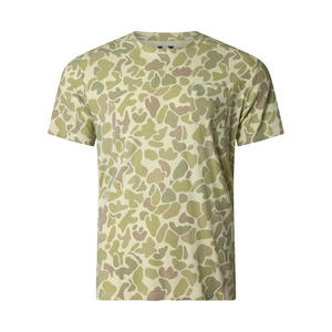 T-shirts de pêche personnalisés sublimés grande taille imperméables UPF 50 Protection solaire Tissu respirant pour sports de plein air Vente en gros - Product Image 1