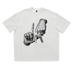 Camiseta Personalizada para Hombre, de Algodón Grueso, Estilo Oversize, Vintage, Lavada, Personalizable, Streetwear - Product Image 3