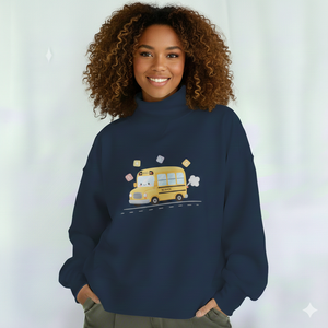 Women Mock Neck Sweatshirt High Quality OEM ODM Casual Winter Top Soft Fabric Fashion Daily Wear Supplier - Product Image 1