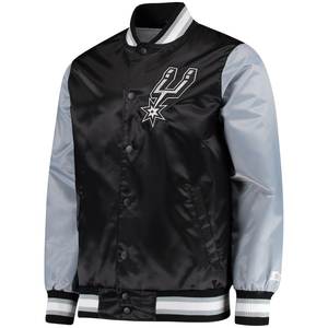Veste de baseball universitaire Letterman en satin avec logo personnalisé Streetwear d'hiver à capuche par tous les temps avec style privé High Street 3D - Product Image 5