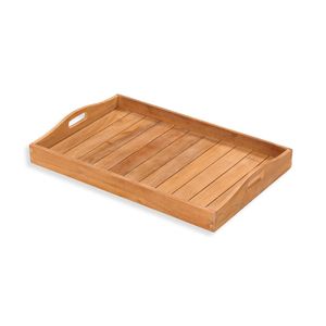 Bandeja de Servir de Madera Natural Ecológica Hecha a Mano, Diseño Moderno y Lujoso para Cocina, Mesa de Comedor, Desayuno, Decoración del Hogar - Product Image 6