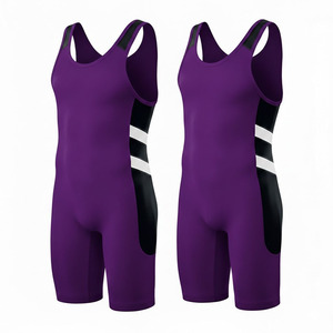 ชุดซิงเกิลเล็ตสำหรับกีฬามวยปล้ำยอดนิยม ดีไซน์เองได้ ยูนิเซ็กซ์ ผลิตจากวัสดุที่ยั่งยืน ราคาโรงงานถูก คุณภาพสูงจาก Hamilo Sports - Product Image 3