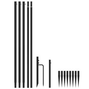 Árbol de Navidad LED Extra Alto de Plástico Azul, Elegante - Product Image 6