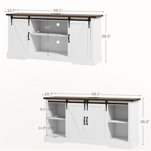Carrello da Cucina in Vetro Ecologico, Credenza con Armadietto per Sala da Pranzo e Soggiorno - Product Image 3